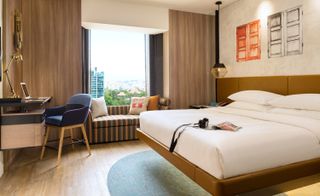 A room inside the Hotel Jen Tanglin — Singapore