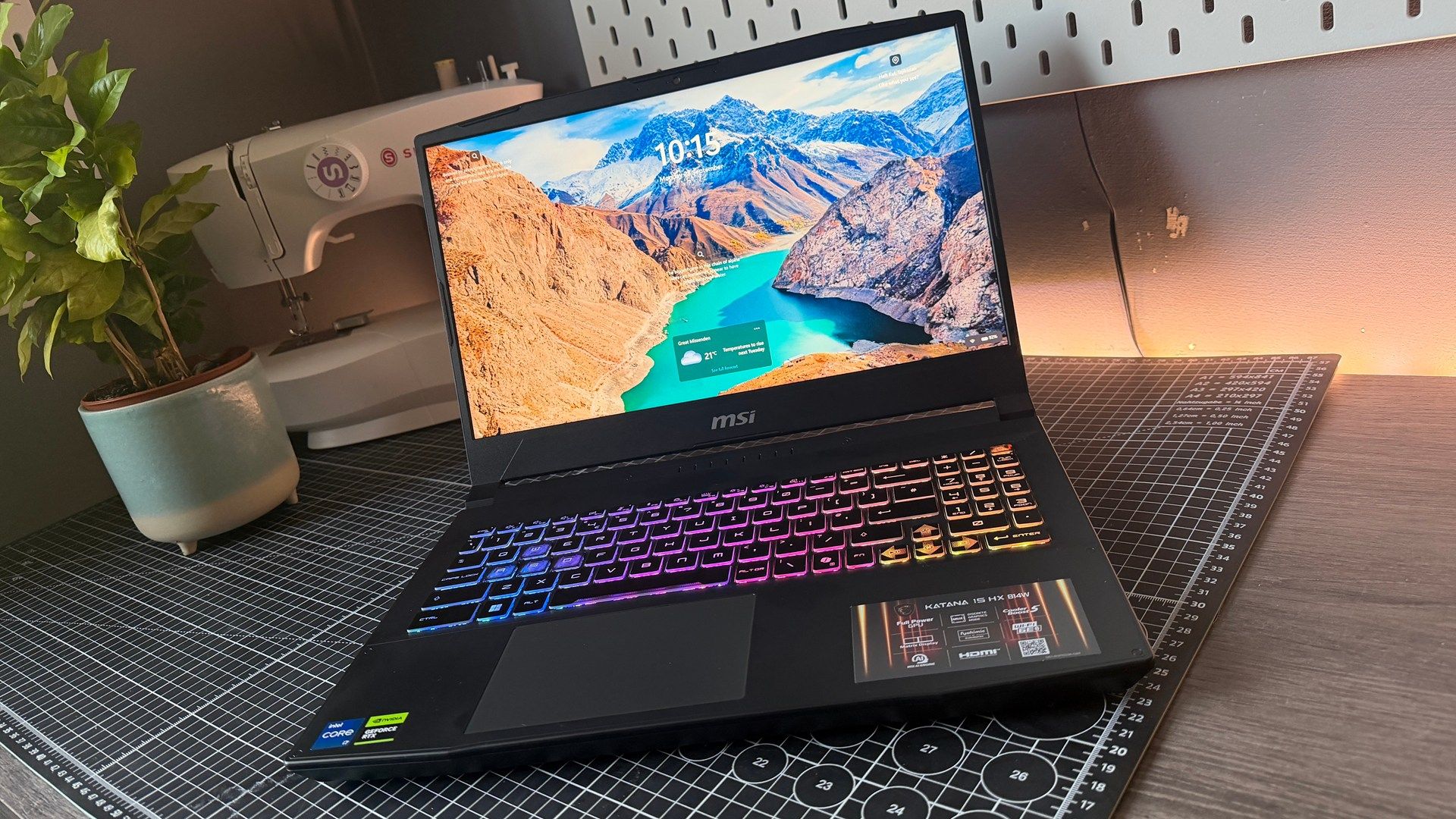 MSI Katana 15 HX gaming laptop