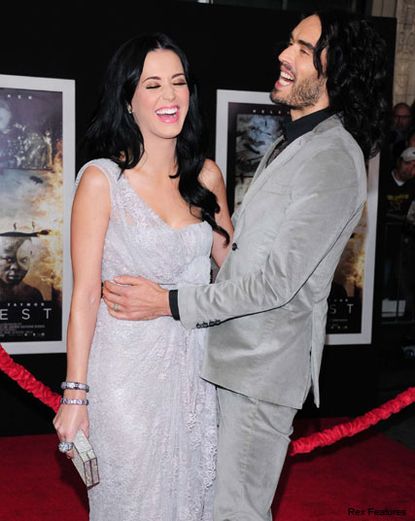 Russell Brand Katy Perry - Katy Perry quashes split rumours with saucy message to Russell Brand - Katy Perry - Russell Brand - Katy Perry Wedding - Celebrity News - Marie Claire