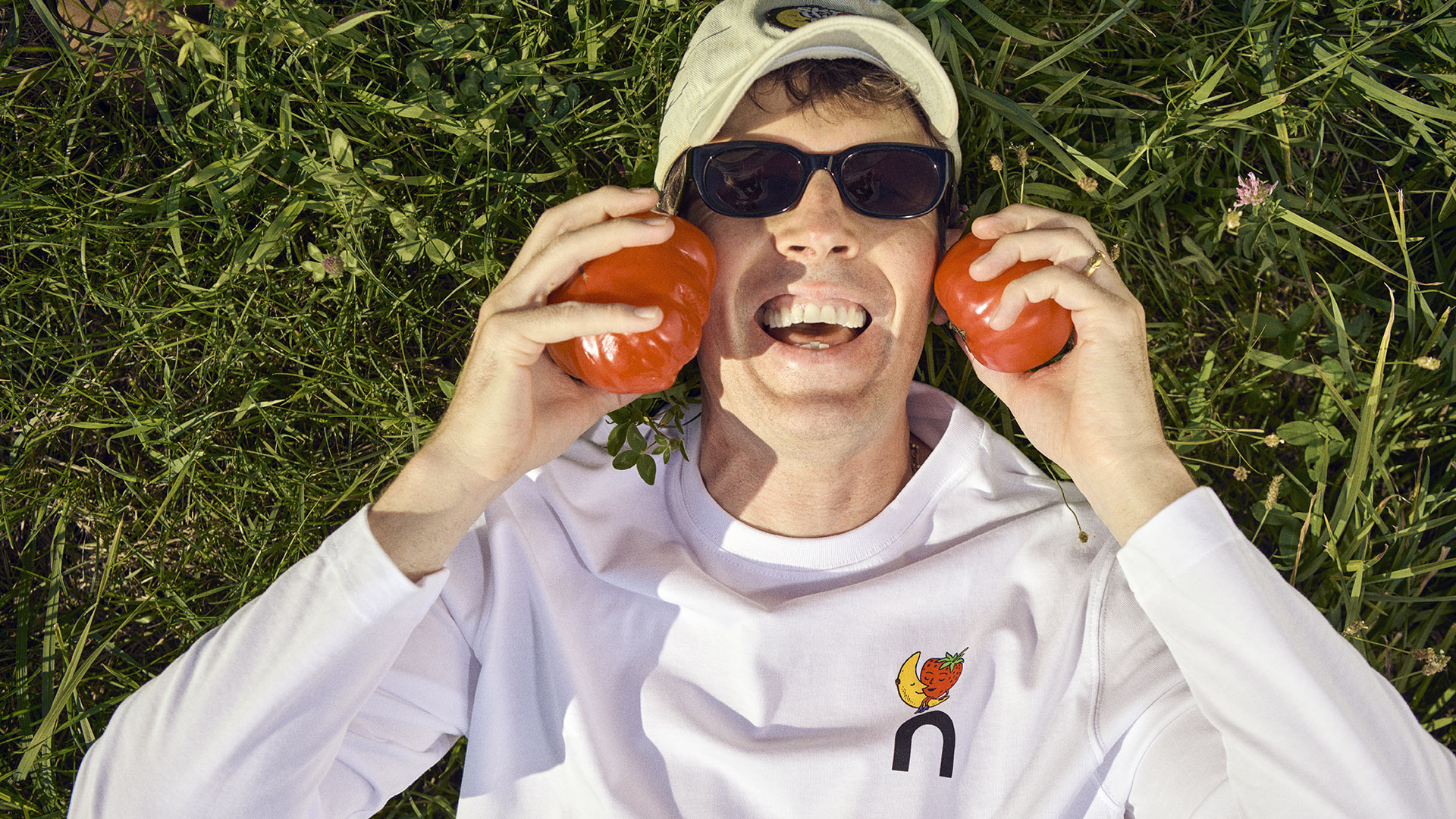 On x Sky High Farm Goods capsule collection featured on models