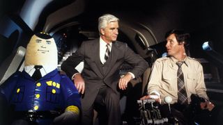 Leslie Nielsen and Robert Hayes in Airplane