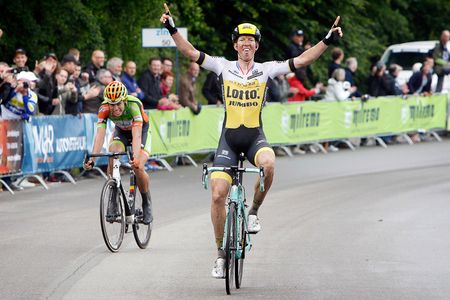 Sep Vanmarcke wins stage 4 of the Ster ZLM Toer.
