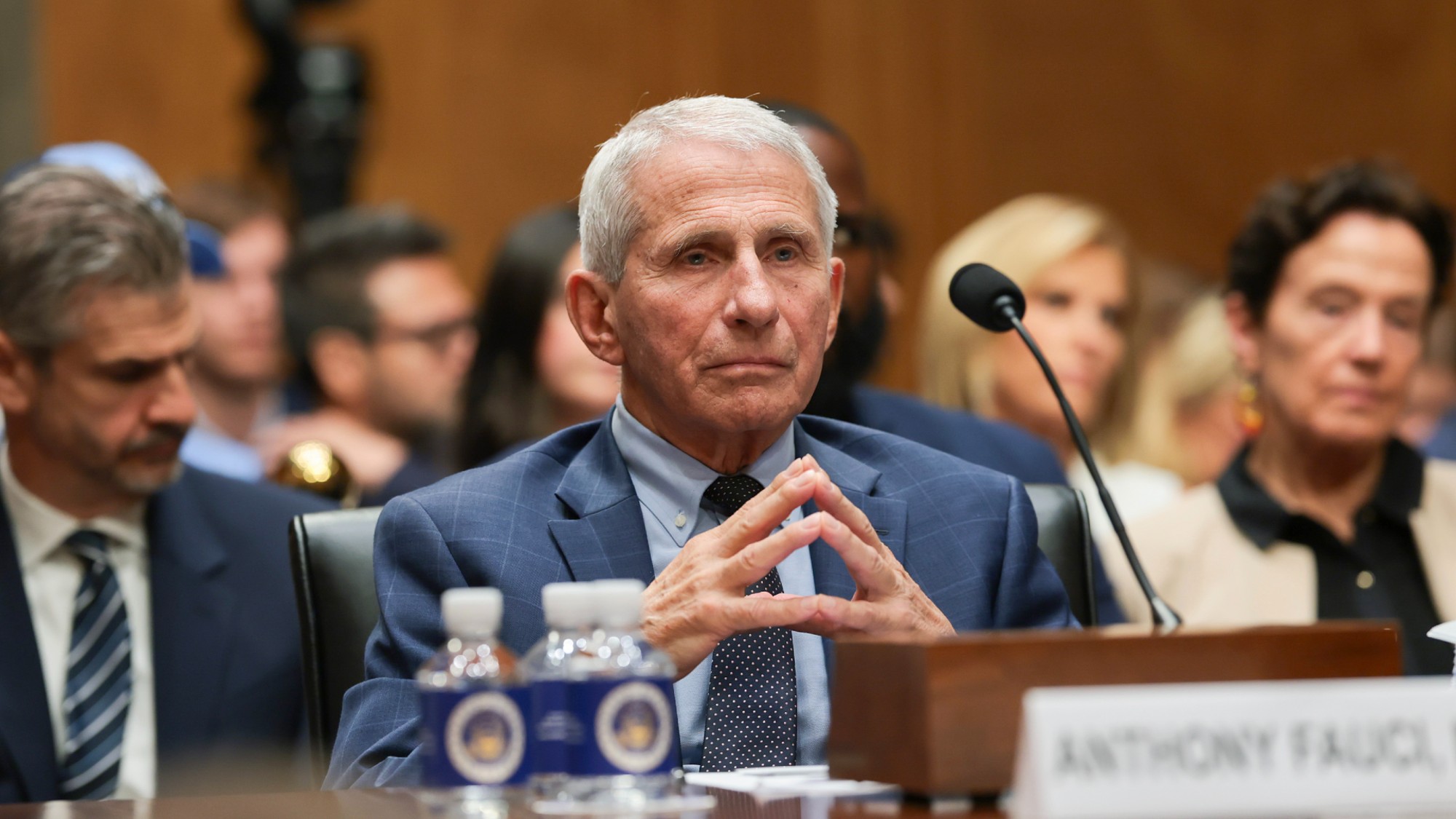 Anthony Fauci at the July 29 Senate hearing