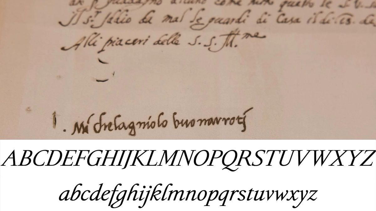 Michelangelus font