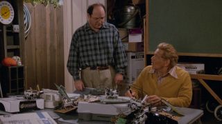 George and Frank in Garage computer business in Seinfeld