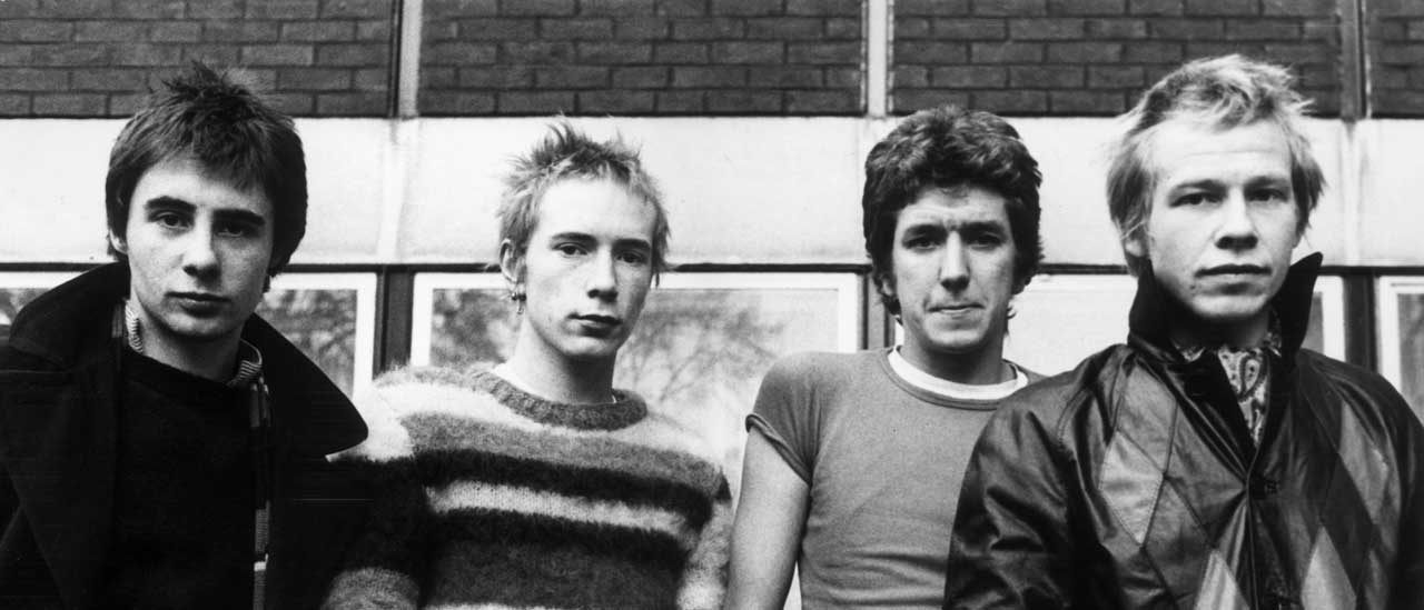 Sex Pistols in early 1976