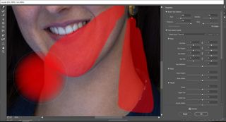 Remove wrinkles in Photoshop: Step 5