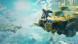 Official concept art for Legend of Zelda: Tears of the Kingdom.
