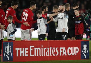 Derby County v Manchester United – FA Cup – Fifth Round – Pride Park