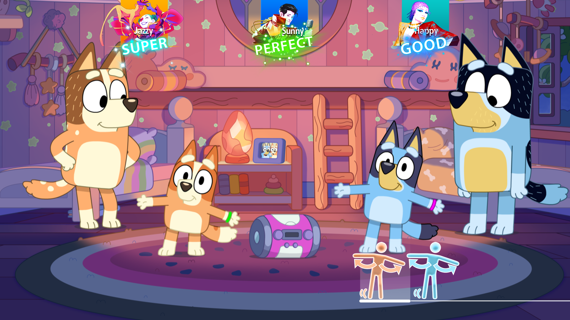 A Just Dance 2026 Edition gameplay screenshot.