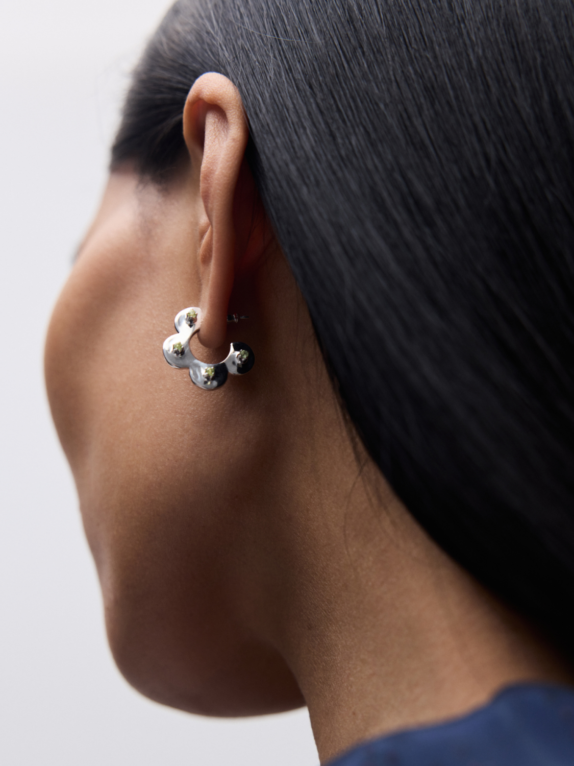 Avgvst X J.kim Pierced Embrace Earrings