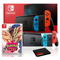 Nintendo Switch + Pokémon Shield + Joy-Con Grip: $589.36