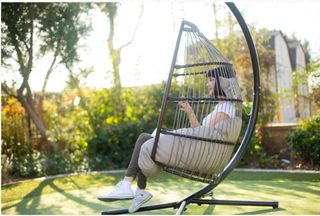 Walmart egg chair hanging