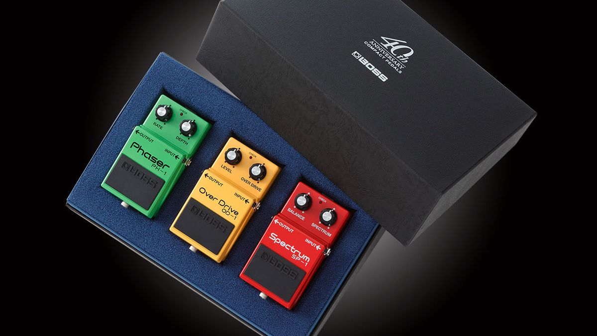 Boss Pedal 40 Anniversary. Boss PH-1. Boss Pack. 2133-5f 40 Boss.