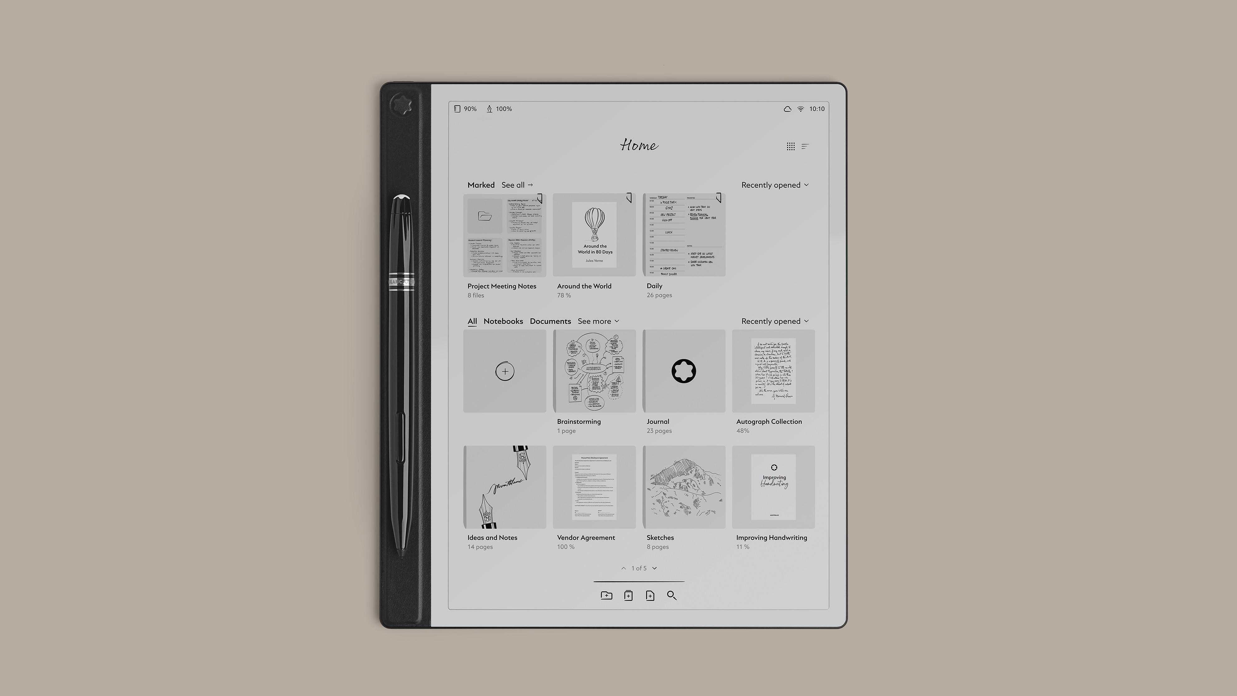 Montblanc Digital Paper