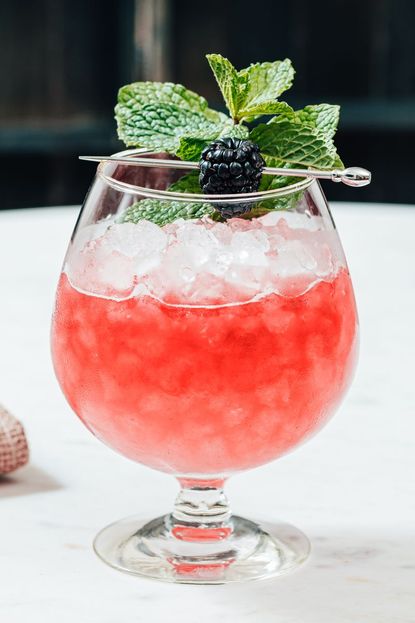 Cognac Blackberry Julep