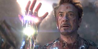Robert Downey jr. Iron Man snap