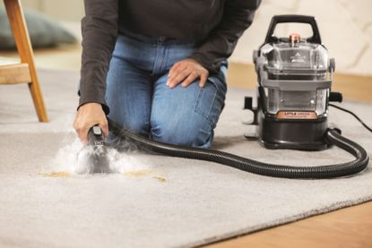 Bissell launches new HydroSteam portable deep cleaner for the toughest  stains
