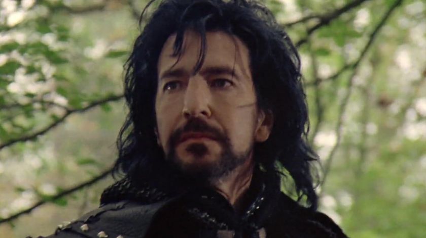 Alan Rickman as the Sheriff of Nottingham in Robin Hood: Prince of Thieves 