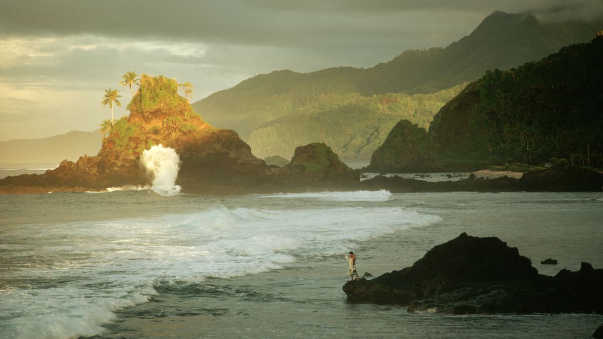 Coastline of American Samoa