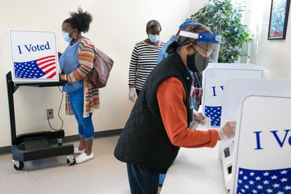 Early voters in South Carolina.