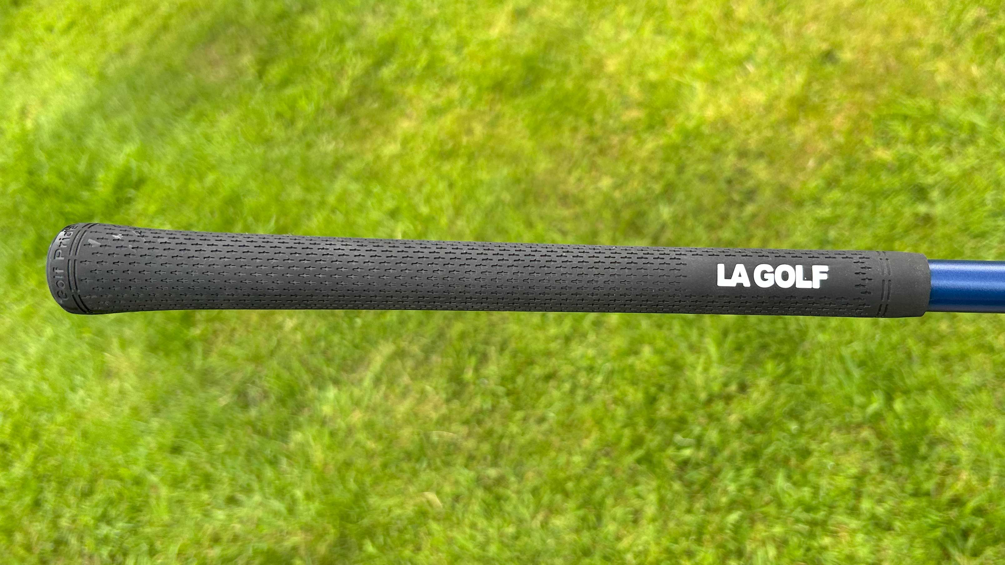 Photo of the grip of the LA Golf Driver