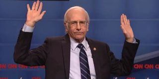 Larry David as Bernie Sanders on Saturday Night Live