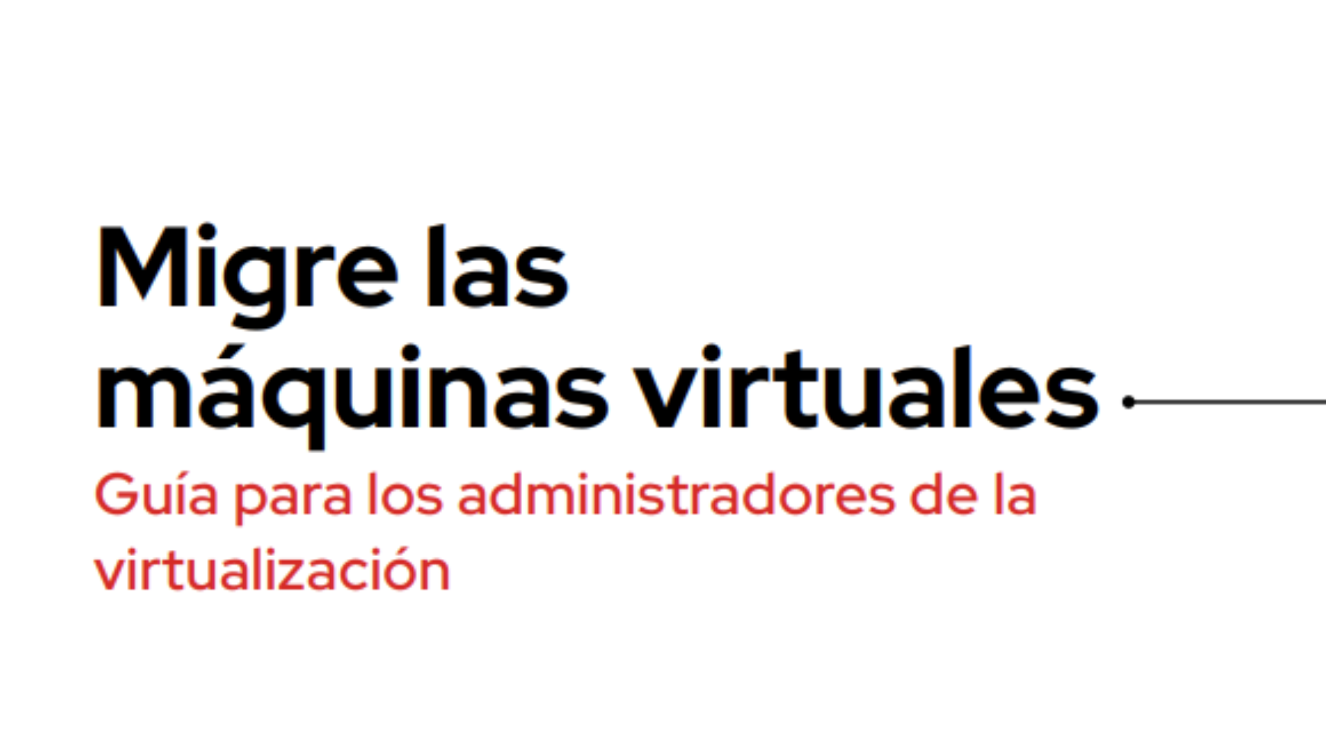 Migre las máquinas virtuales