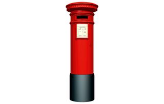 red pillar box