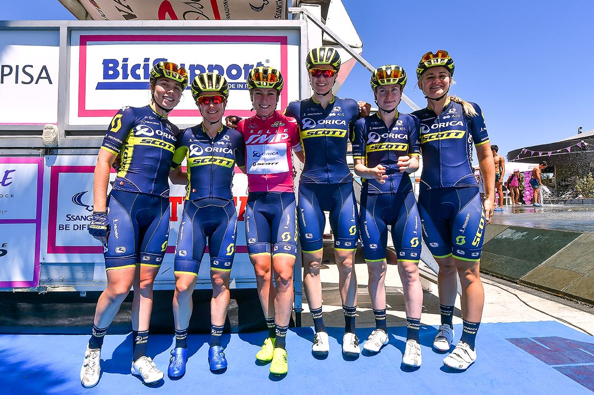 Orica-Scott as best team