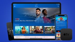 Sky Go and a line-up of supported Apple devices.