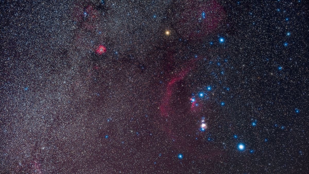 The stars of Orion's belt are 200,000 times brighter than our sun, and winter is the perfect time to see them
