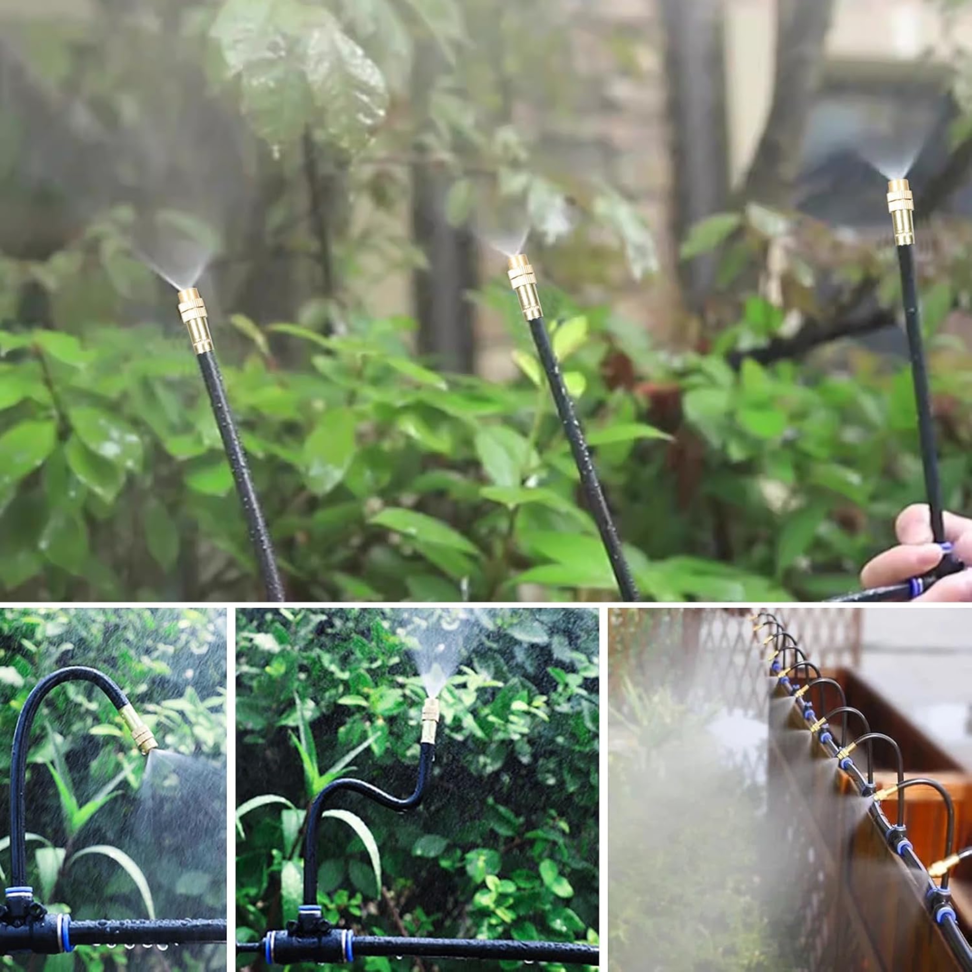 Drip Irrigation Kit, 65 Ft Automatic Watering System