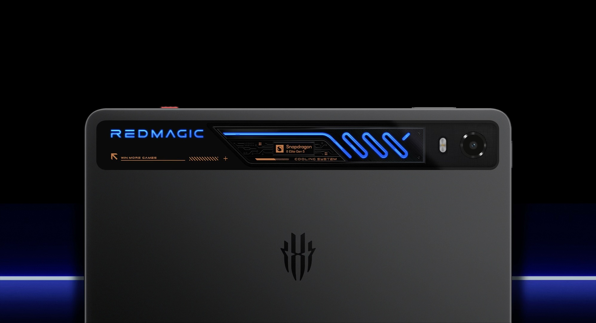 The RedMagic Gaming Tablet 5 Pro, which will be called the "Astra 2" globally, offers a nearly flat rear panel with a raised camera bar that offers a glimpse into its internals and cooling system.