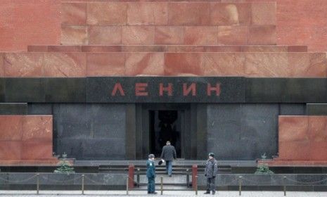 Communist leader Vladimir Lenin&amp;#039;s mausoleum