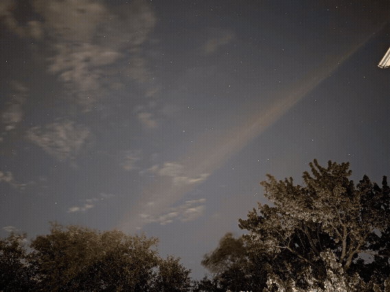 Google Pixel 11 Pro XL astrophotography sample.