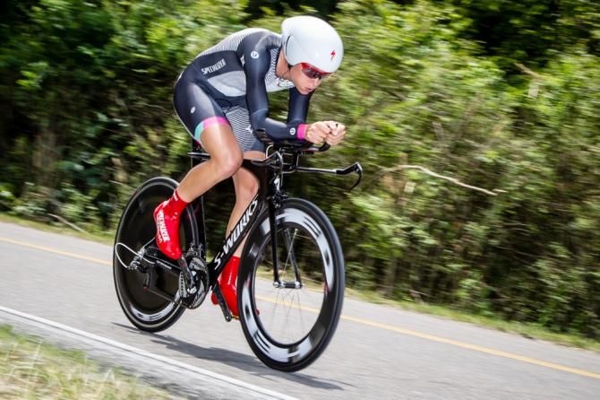 Taylor Wiles (Specialized-Lululemon) missed the podium today by just one second