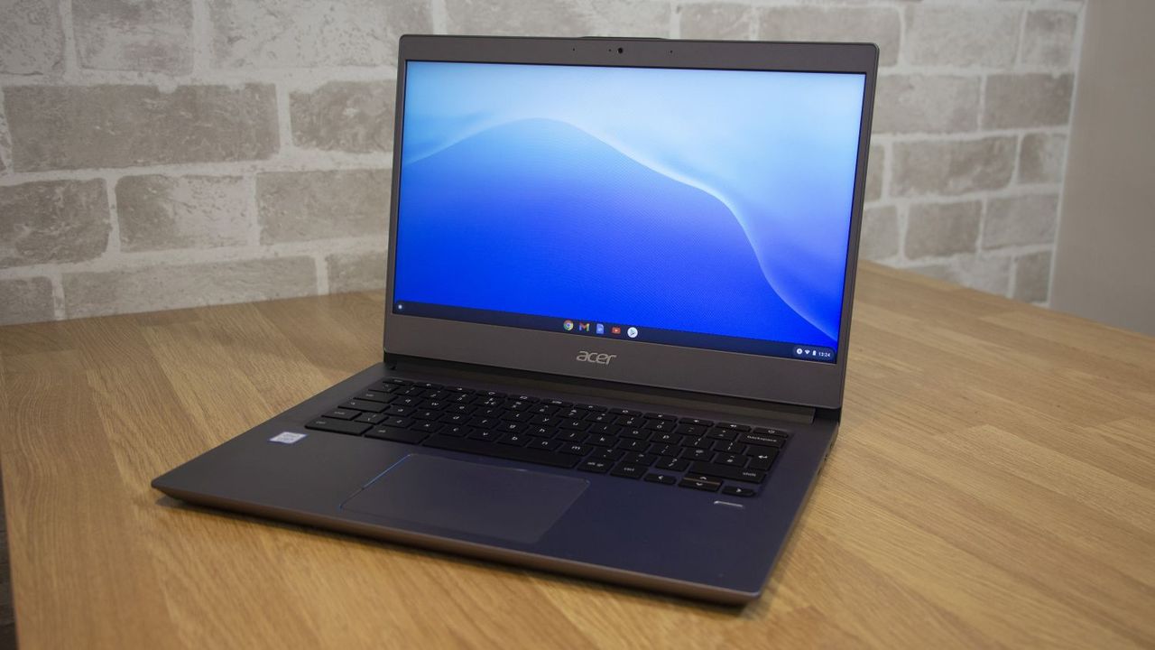 Acer Chromebook 714 angle view