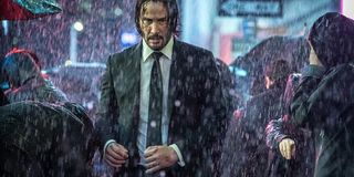 John Wick: Chapter 3 - Parabellum John walks through the rain in New York.