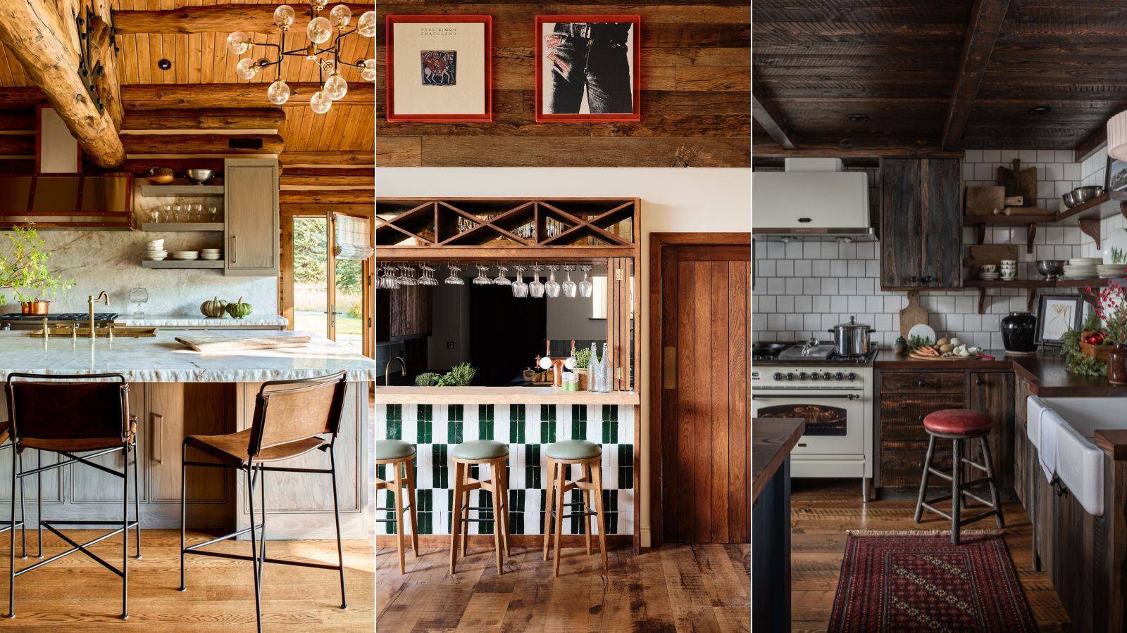 Log cabin kitchens are the coziest style to introduce to your home in 2025 – and these 3 spaces offer plenty of inspiration