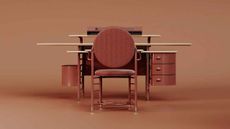 Frank Lloyd Wright Steelcase Furniture collection