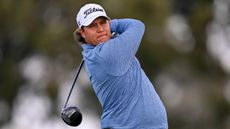 Aldrich Potgeiter takes a shot at the Farmers Insurance Open