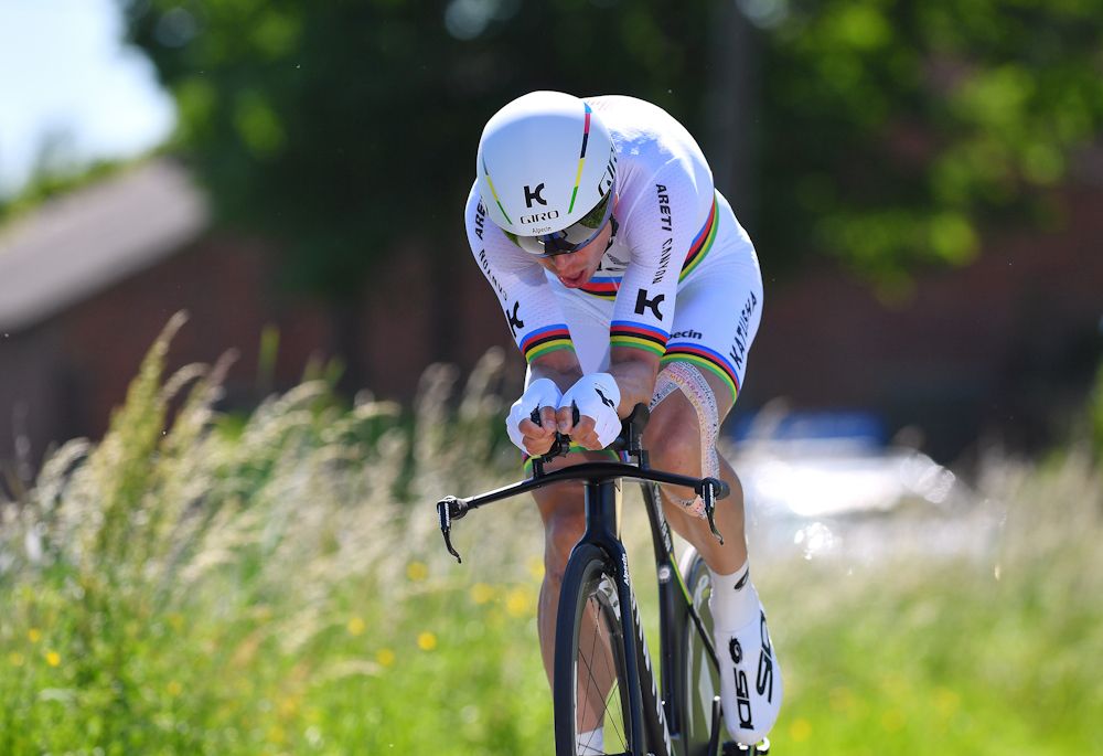Tony Martin finished second during stage 3 at the Belgium Tour