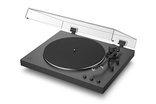 Ps-Lx3bt ワイヤレス Bluetooth ターンテーブル Sony Ps-Lx3bt (モデル 2026): フォノ Eq 内蔵の全自動ベルトドライブ ビニール レコード プレーヤー、ブラック
