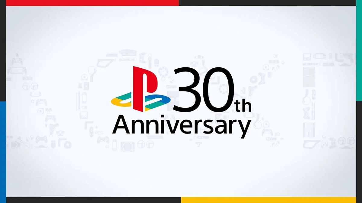 Sony&#039;s official PlayStation 30th Anniversary artwork