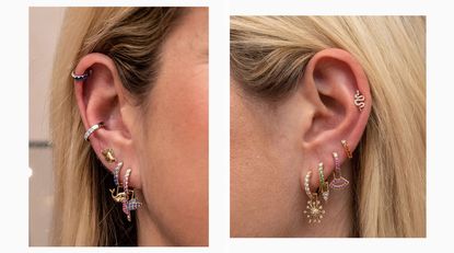 Multiple deals stud earrings