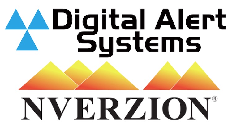 Digital Alert Systems, NVerzion Form Technology Partnership