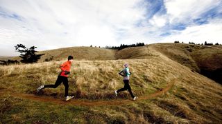 A couple fell running