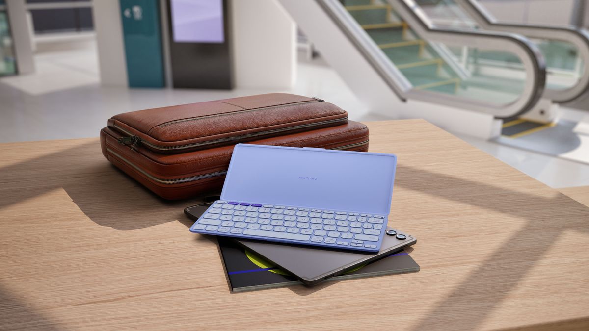 The Logitech Keys-To-Go 2 is a new ultra portable keyboard with a ...