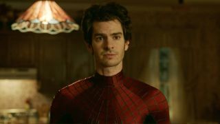 Andrew Garfield's return as Peter Park Spider-Man in Spider-Man: No Way Home (2021).